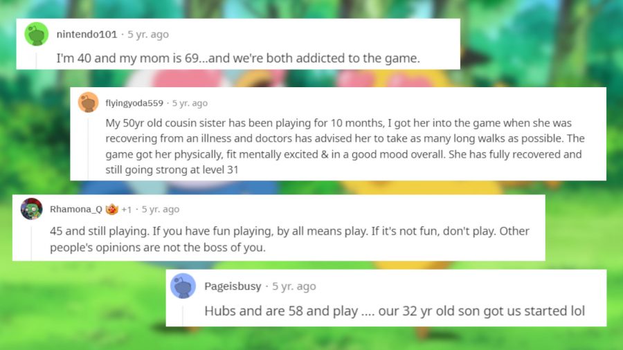 Redditorzy reagują, gdy gracz Pokémon Go pyta, czy jest za stary