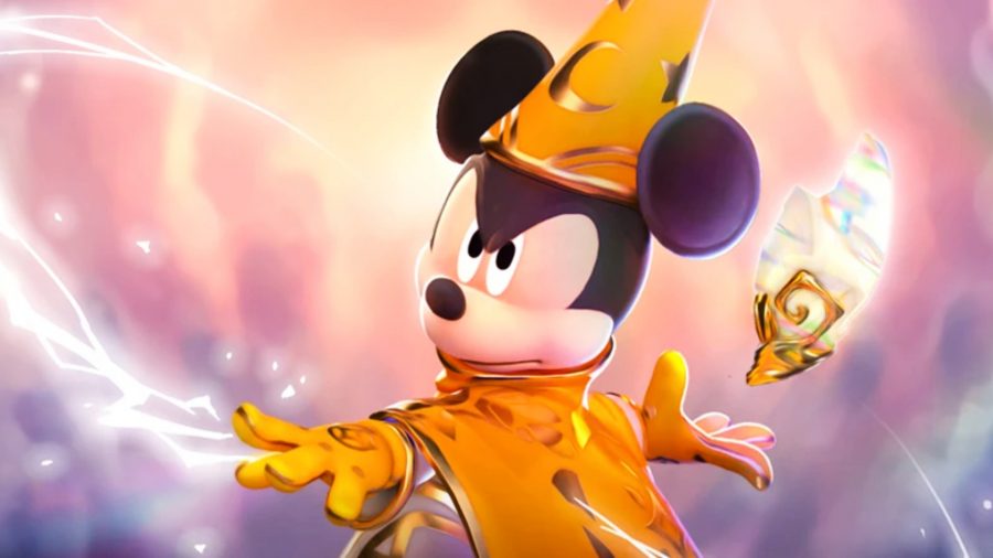 Kluczowa grafika Disney Mirrorverse Myszka Miki