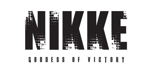 Bogini zwycięstwa: logo Nikke na przezroczystym tle